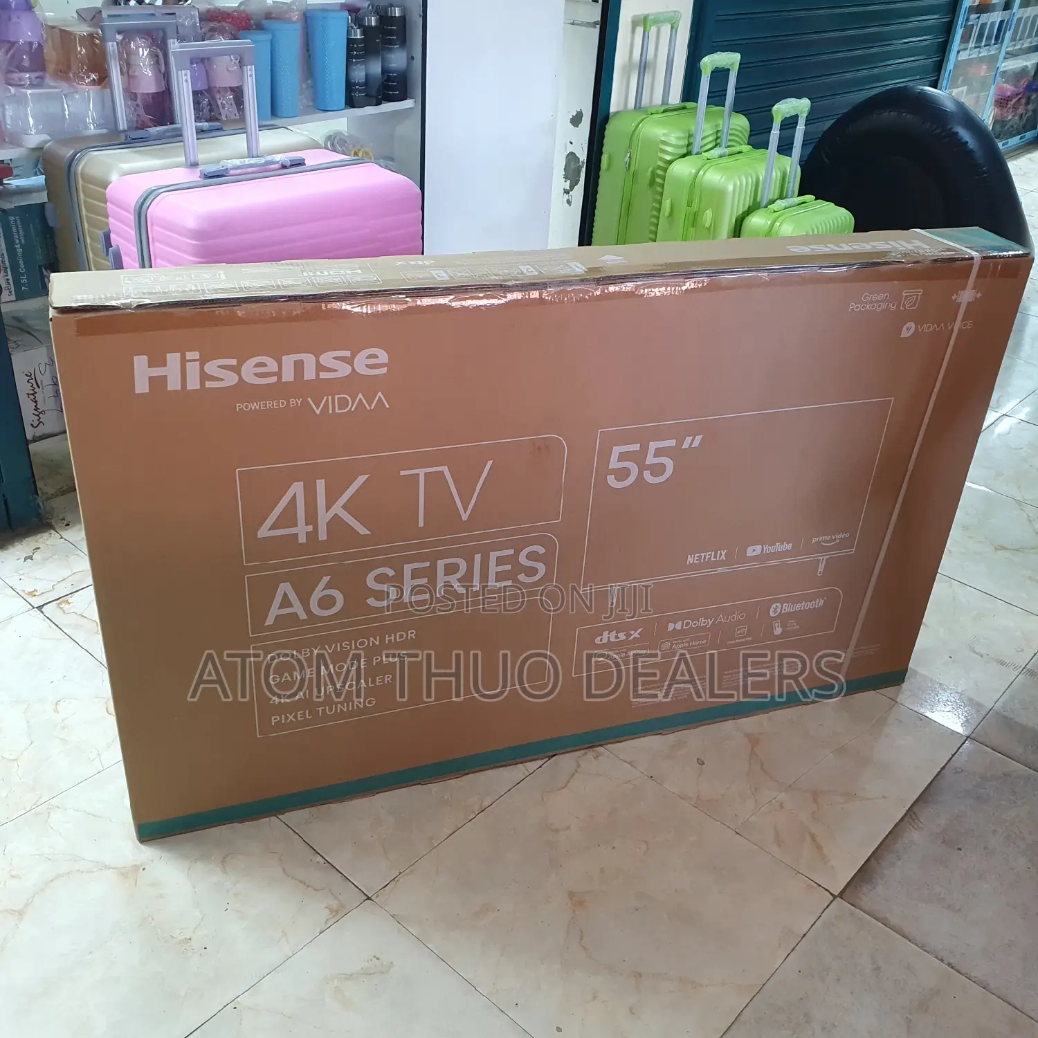 Hisense 55 Inches Uhd Smart Tv