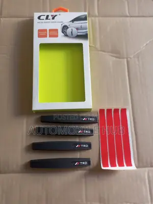 Quality TRD Black Door Guards 4pcs