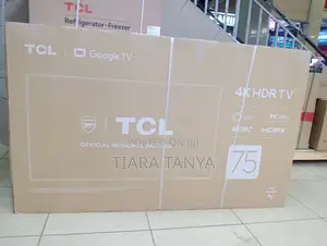 TCL 75" Smart UHD Google Frameless Tv