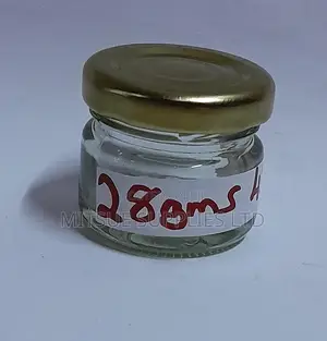 A Set of 100 Jam Jar 28G With 43mm Metallic Lid