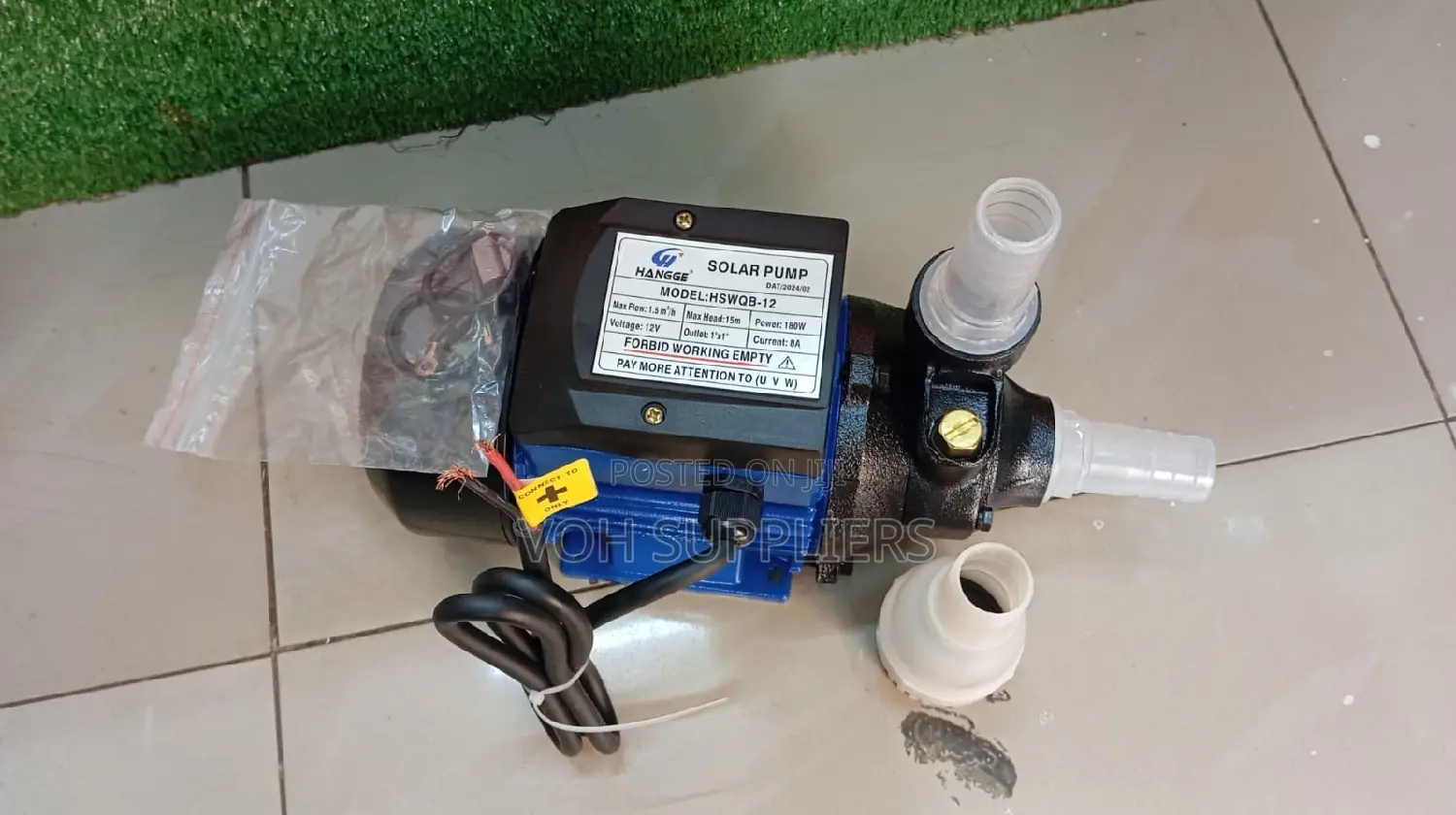 12v Dc Booster Pump 180w
