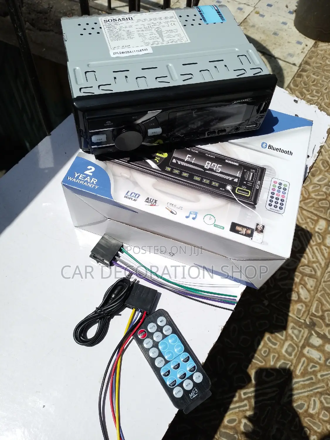 Bluetooth Sonashi Car Stereo