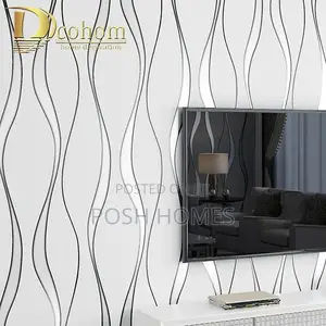 Lines Embossed Wallpapers
