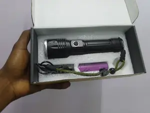 Multifunctional LED Flashlight Torch Rechargeable Zoom Torch