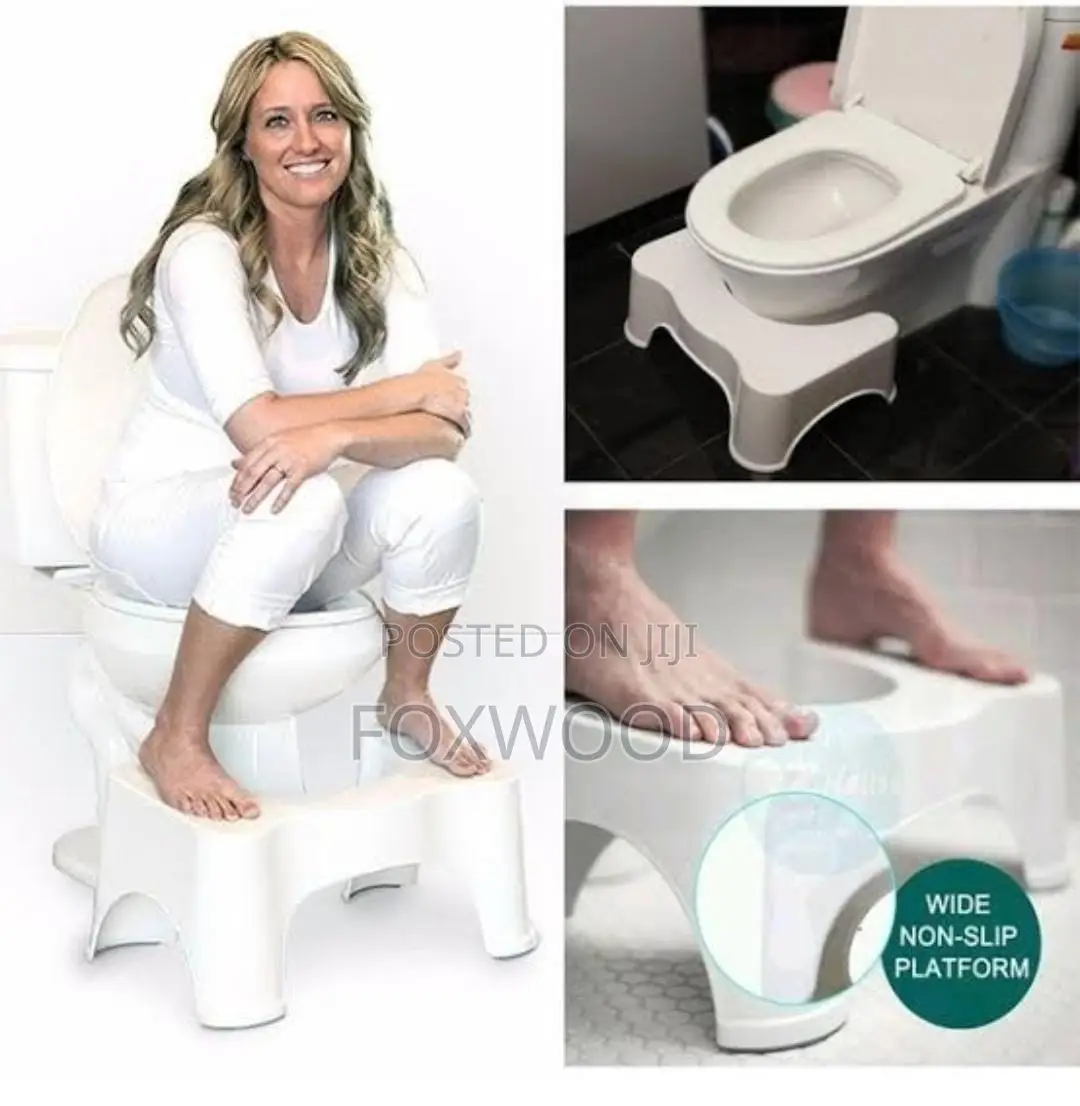 Plastic Squatting Toilet Stool.
