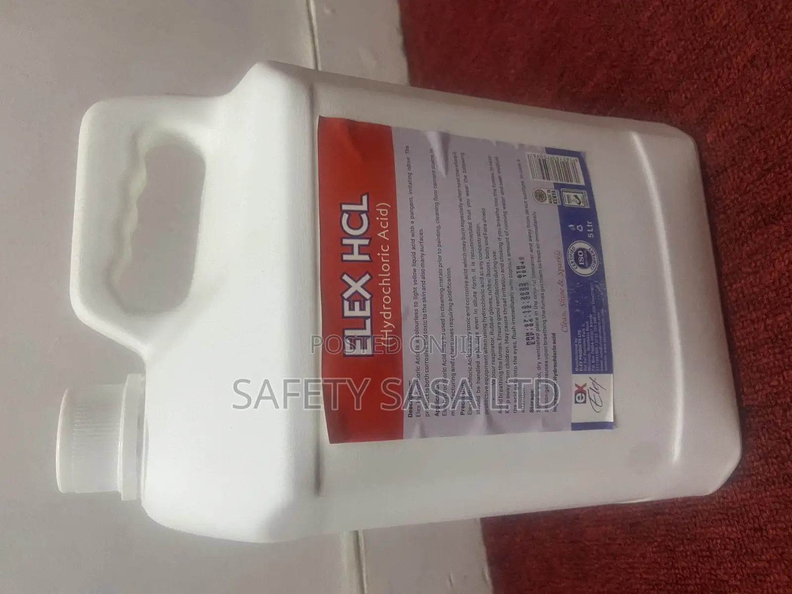 Tile Cleaning Acid Cerrazo Liquid