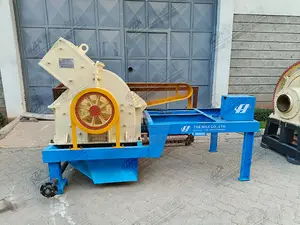 Mini Small Electric Rock Stone Mobile Crusher Hammer Mill
