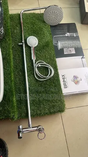 Shower Mixer Surface Silver 8807