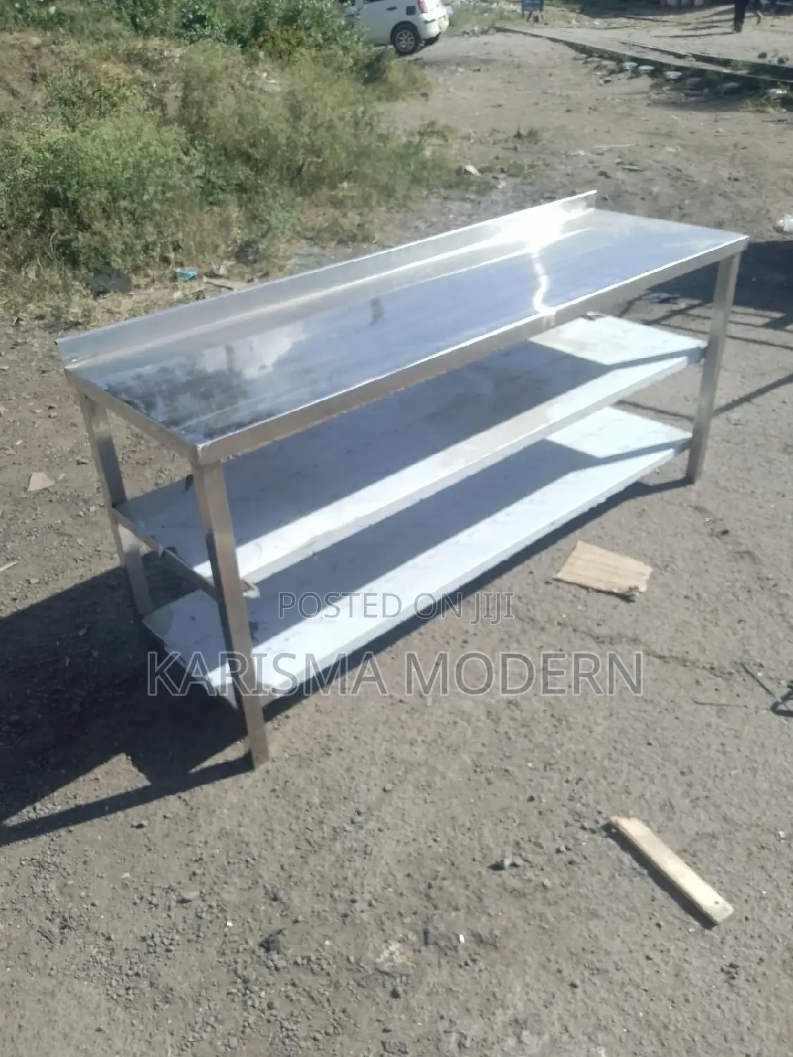 Double Undershelve With Working Top