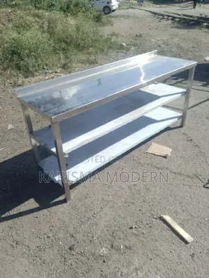 Double Undershelve With Working Top