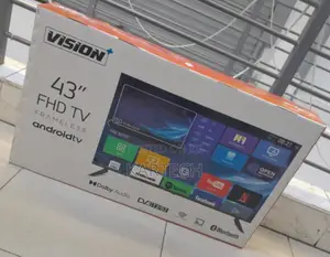 43" Vision Plus Smart Android Frameless Tv With Bluetooth