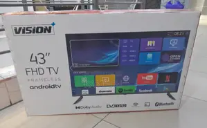 Vision Plus 43 Inches FHD Smart Android Frameless Led Tv