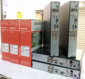 Hikvision DVR 1080p 4 Channel Metallic 2mp for CCTV