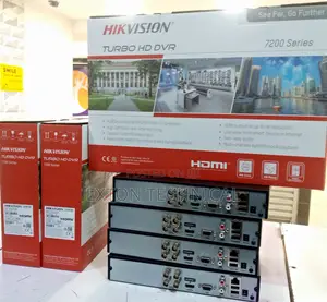 4 Channel 1080p Hikvision DVR Metallic for 4 Cameras 2mp