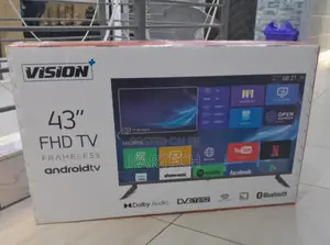 Vision+ 43" Smart Android Frameless Tv