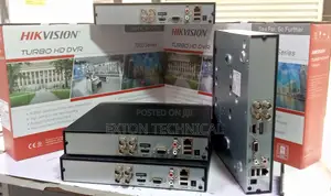 4 Channel Hikvision DVR Metallic Turbo for 4 Cameras