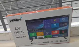 Vision 43 Inches Frameless Smart Android Tv