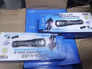 Torcia Led Touch, Rechargeable, Zooming Light