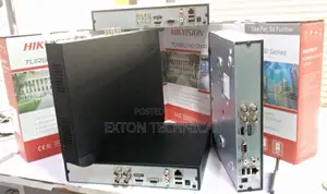 Hikvision 4 Channel Hd DVR CCTV Surveillance Camera Metallic