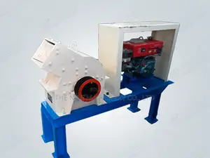 Portable Stone Sand Glass Crushing Machine Hammer Mill
