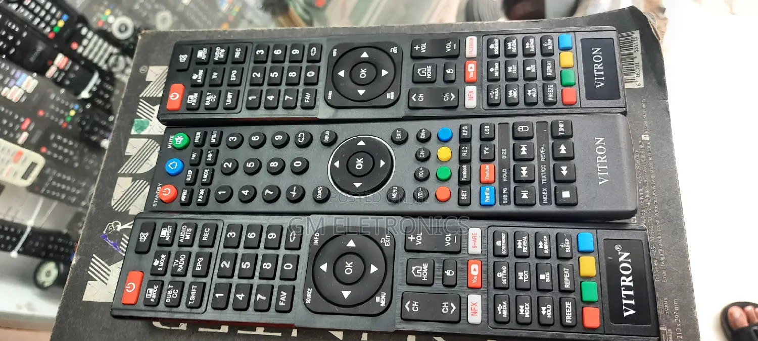 High Quality Vitron Smart Tv Replacement Remote Control.