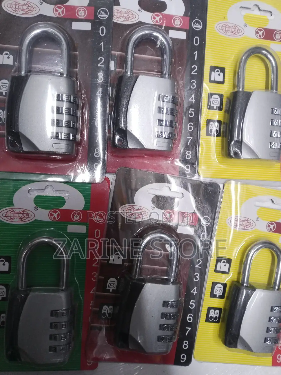 Combination Password Padlock 4 Digits Pin Padlock - Keyless
