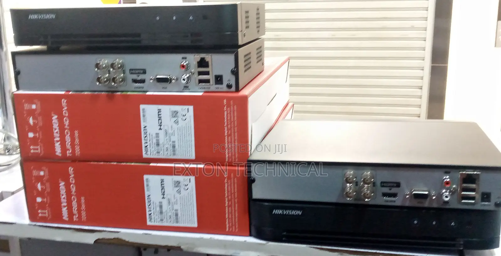 2mp 1080p 4cameras Hikvision DVR 4 Channel Matallic