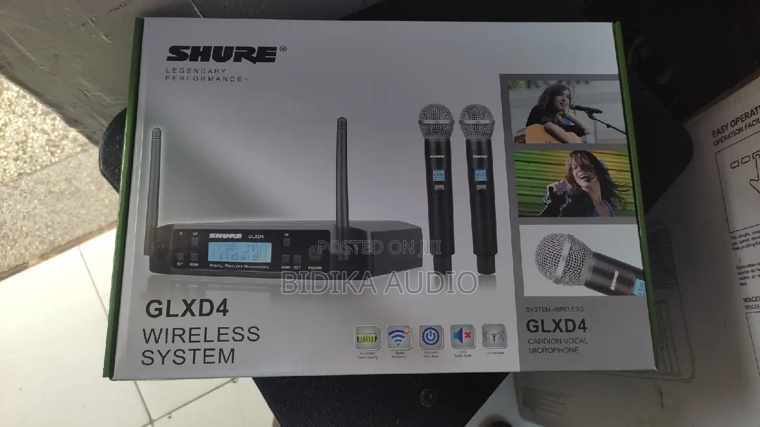 Microphone Wireless Dual Handheld