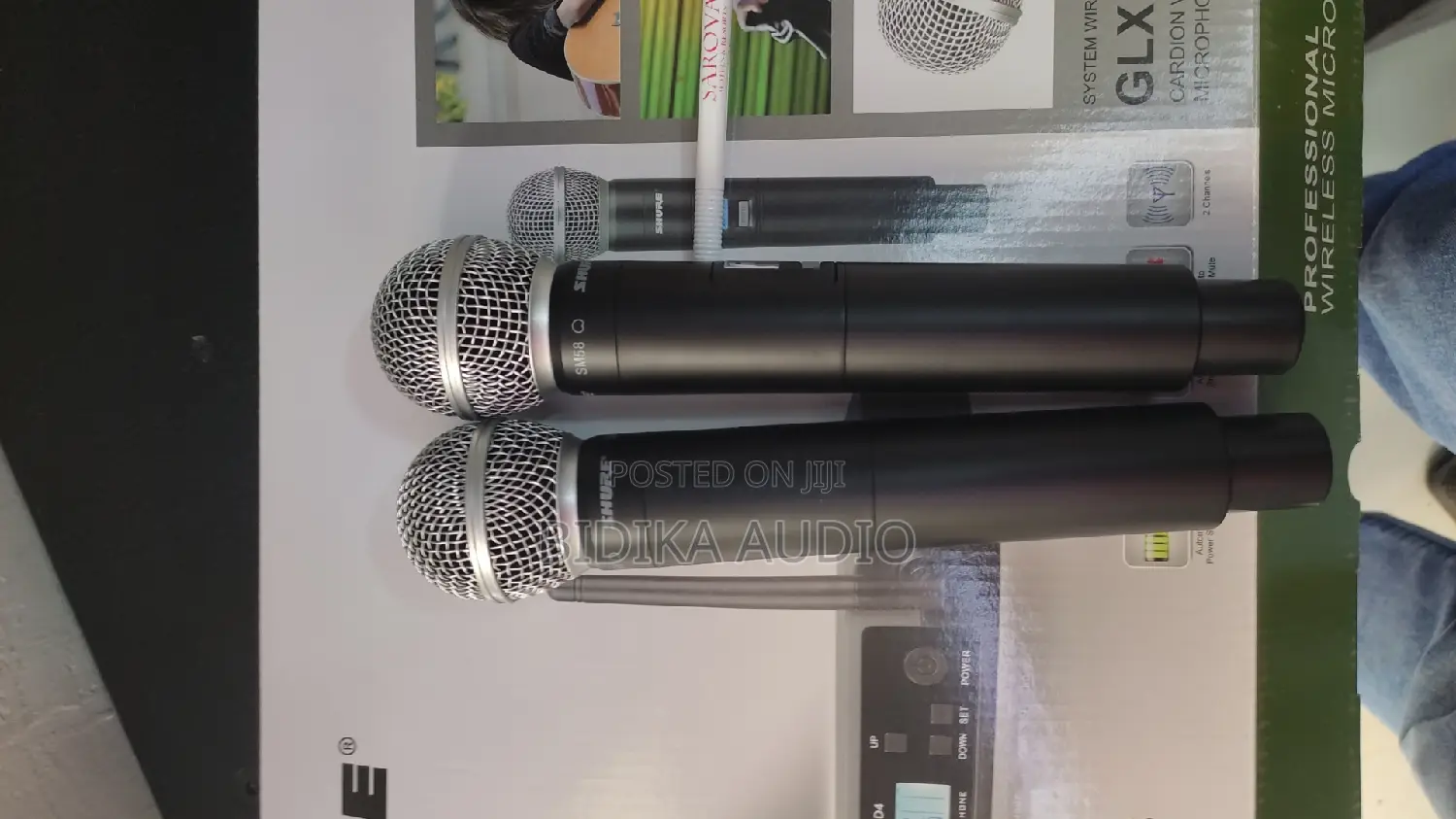 Microphone Wireless Dual Handheld