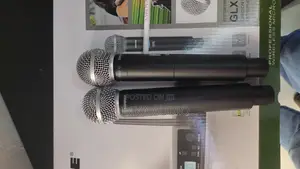 Microphone Wireless Dual Handheld