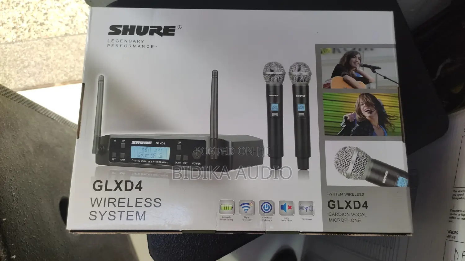 Microphone Wireless Dual Handheld