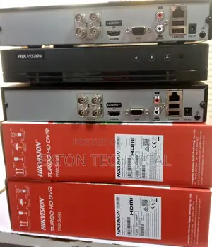 DVR 4 Channel Hikvision Metallic for CCTV Camera