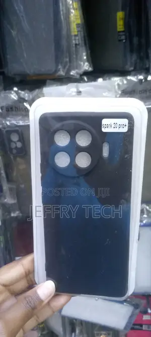 Tecno Spark 20 Pro Plus Luxury Soft Liquid Silicone Skin