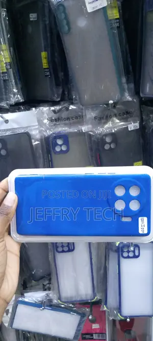 Blue Tecno Spark 20 Pro+ Solid Color Liquid Silicone Drop