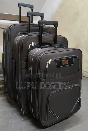 2 Wheels 3 Piece Suitcase
