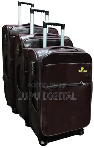 Pioneer Leather Suitcase