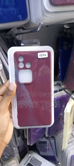 Vivo V30 Pro Stylish OG Silicon Back Cover