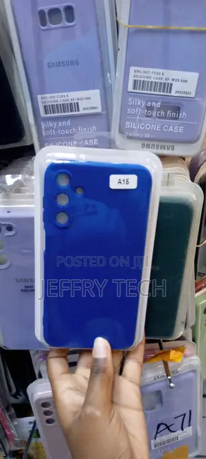 Cell Phone Basic Cases for Galaxy A15 5G 6.5", Liquid Silico