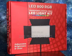 800 LED Pro RGB Light for Professional Videos