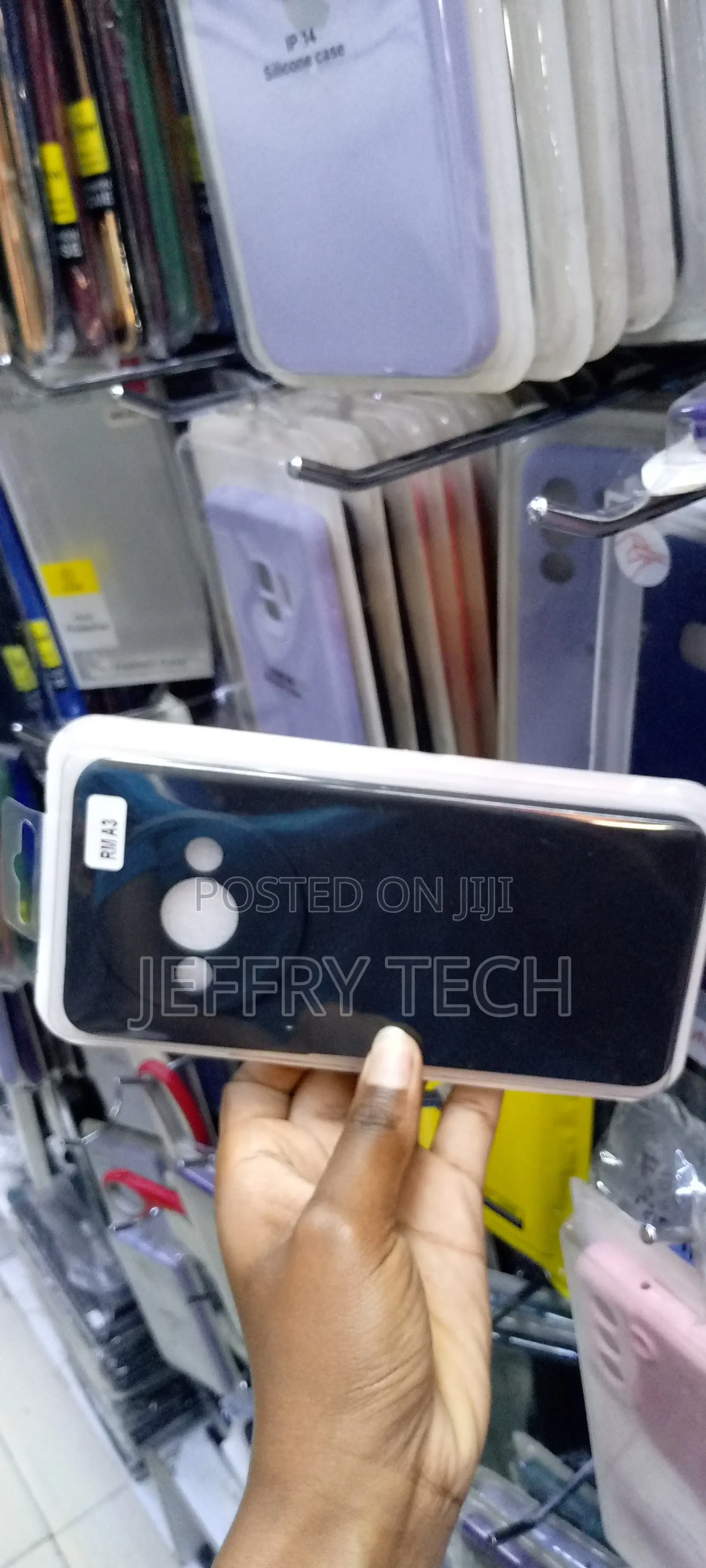 Xiaomi Redmi A3 Silicone Case - Black