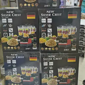 SC-1589 2 in 1 Silver Crest Blender