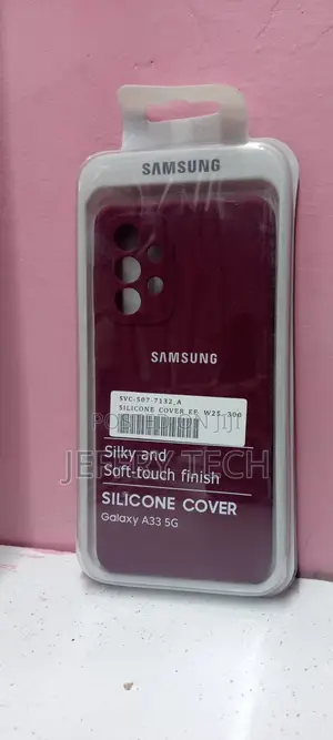 Silicone Case for Samsung Galaxy A33 5G - Red