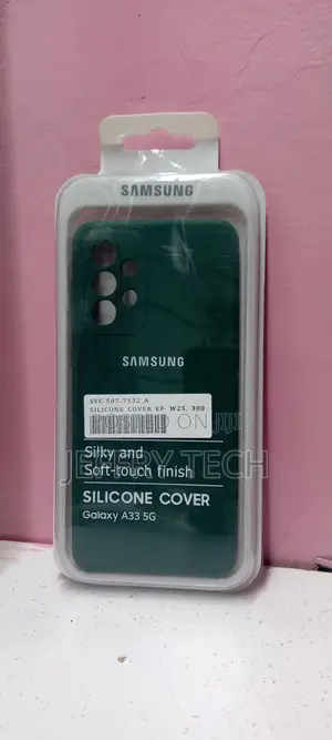 Silicone Case for Samsung A33 5G, Dark Green - Liquid Silico