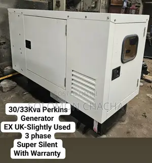 Perkins 30/33kva Generator EX UK Slightly Used Super Silent