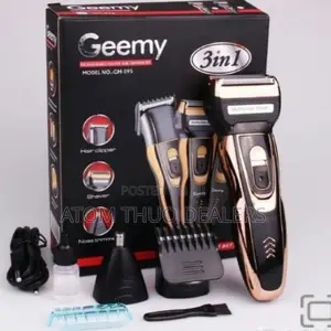 GM -595 3 in 1 Geemy Shaver