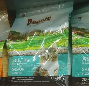 Bonnie Salmon Dry Adult Cat Food - 1.5kg
