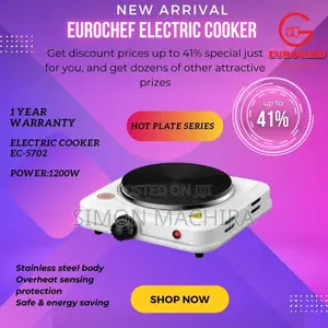 Eurochef Single Plate Electric Cooker