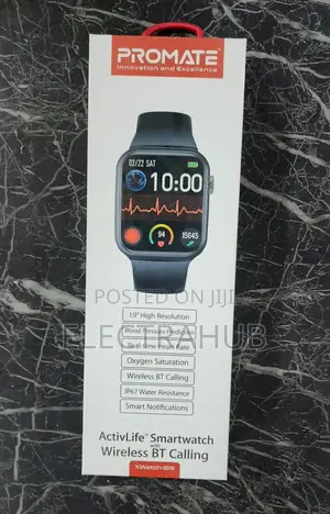 Promate B19 Fitness Tracker Smartwatch New Sealed