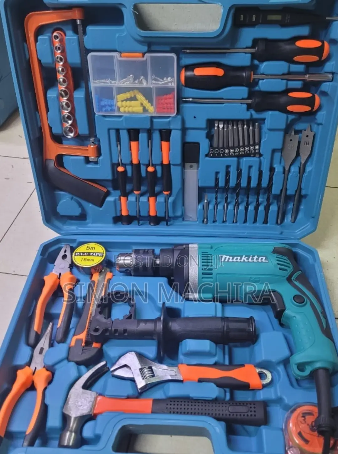 21 Volts Corded Drill Set