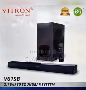 2.1CH Vitron V61SB Sound Bar System
